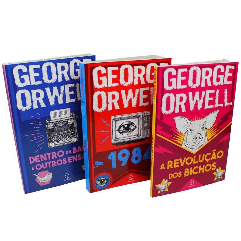 As obras revolucionárias de George Orwell - Box com 3 livros, de As obras revolucionárias de George Orwell - Box com 3 livros, de